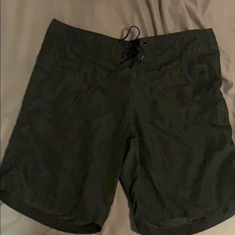 Black Womens Swim Shorts